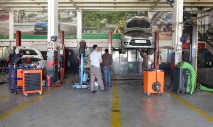 Bayram öncesi oto sanayilerde yoğunluk