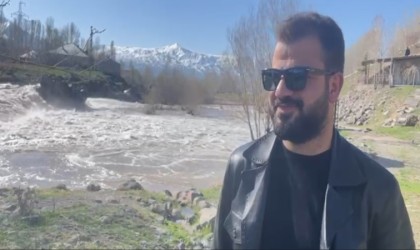 Bendi Mahi Çayı gürül gürül akmaya başladı