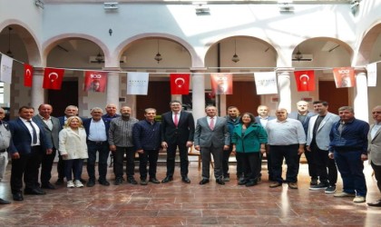 CHP Genel Başkan Yardımcısı Aytekinden, Mesut Ergine ziyaret