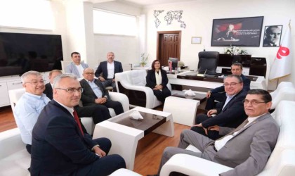 Efeler Belediye Başkanı Yetişkin, Başkan Çerçioğlunu ağırladı