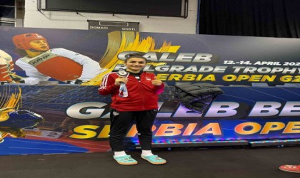 Kübra İlgün gümüş madalya ile döndü