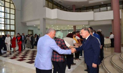 Mersin Üniversitesinde bayramlaşma