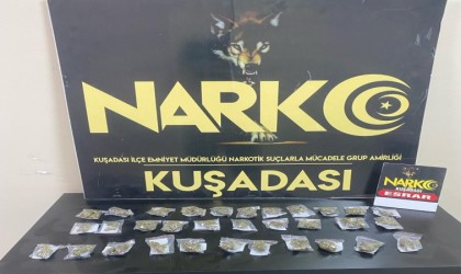 Motosikletli uyuşturucu satıcısı yakalandı