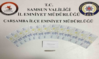 Sahte para ile alışveriş yapan şahıs yakalandı