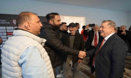 Samsunsporda camia bayramlaştı