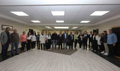 Turgutlu Belediyesinde bayramlaşma töreni yapıldı