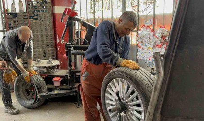 Zorunlu uygulama bitti, lastik değişimi hızlandı