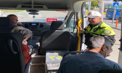 165 bin yolcuya emniyet kemeri uyarısı