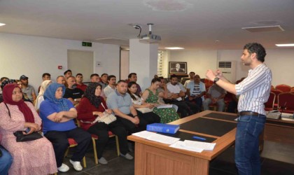 Alanyada Büyükşehir Belediye personeline İş Sağlığı ve Güvenliği eğitimi verildi