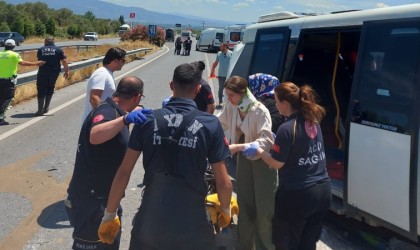 Aydında trafik kazası: 17 yaralı