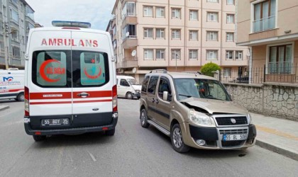Bafrada trafik kazası: 2 yaralı