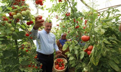Başkan Büyükakından kadın üreticiye tam destek sözü