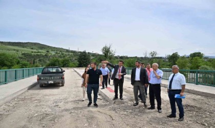 Başkan Çetinkaya Araç Çayında incelemelerde bulundu