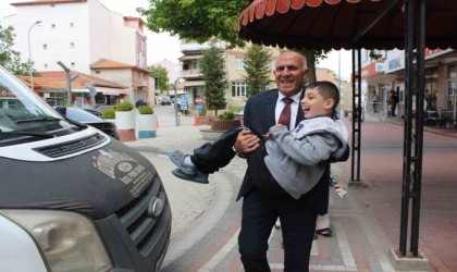 Belediye Başkanı Demirtaş, özel öğrencileri kabul etti