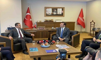 CHP Genel Başkanı Özel, İBB Başkanı İmamoğlunu ziyaret etti