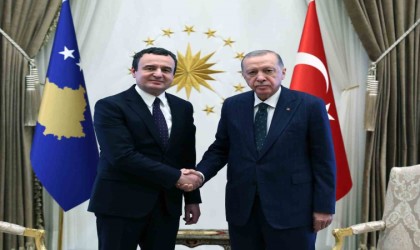 Cumhurbaşkanı Erdoğan, Kosova Başbakanı Kurtiyi kabul etti