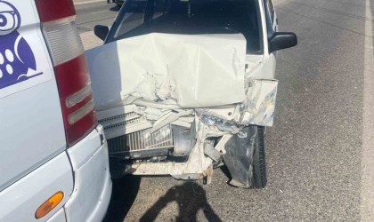 Diyarbakırda maddi hasarlı zincirleme kaza