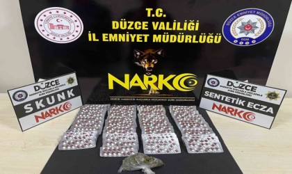 Düzcede uyuşturucu operasyonunda 1 tutuklama