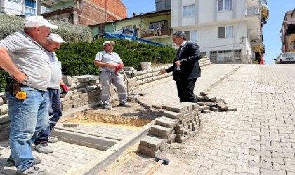 Eski İtfaiye Bayırına merdiven kolaylığı