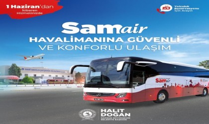 Havalimanı servis hizmetleri SAMAIR ile yapılacak
