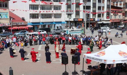 Havzada festival mehterli festival yürüyüşü ile başladı
