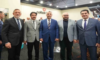 İl Başkanı Güngör, Bakan Bolat ile Denizlili firmaları fuarda ziyaret etti.