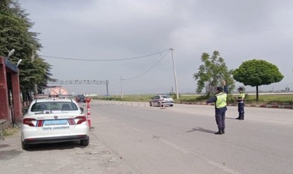 Jandarma 334 sürücüye 874 bin 923 TL para cezası kesti