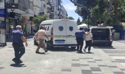 Kavgada silahtan çıkan mermi Askerlik Şubesinin duvarına saplandı