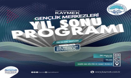 KAYMEK Gençlik Merkezleri, bir yılı dolu dolu tamamladı