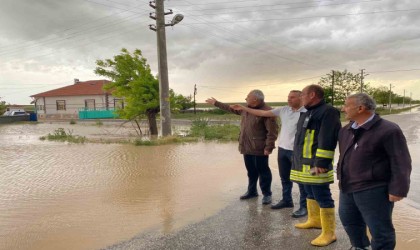 Kuluda şiddetli yağmur ve dolu yağışı
