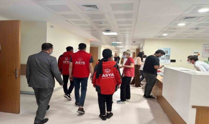 Onkoloji Hastanesinde tedavi gören çocuklara moral ziyareti