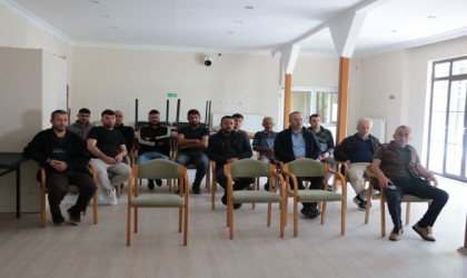 Orman gönüllülerine yangın eğitimi