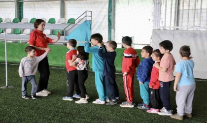 Özel çocuklar için özel etkinlik