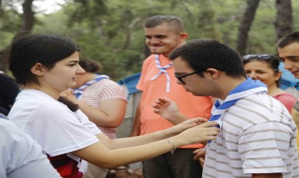 Özel gençler doğayla iç içe iki gün geçirdi