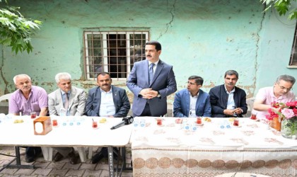 Taşkın, Hasırcılar Mahallesi sakinleriyle buluştu