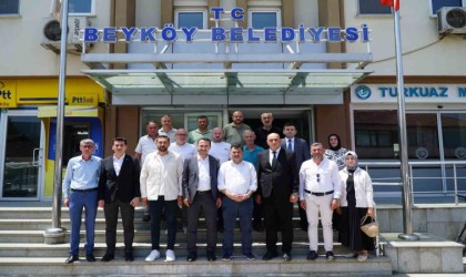 AK Partiden MHPli başkanlara ziyaret