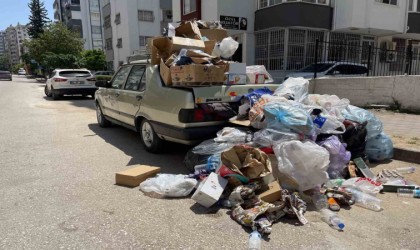 Araç değil, çöp konteyneri