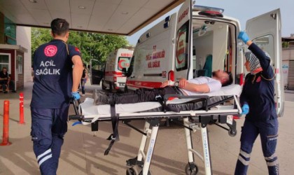 Arıların soktuğu genç ölümden döndü