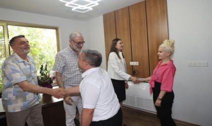 Başkan Durbay personeliyle bayramlaştı