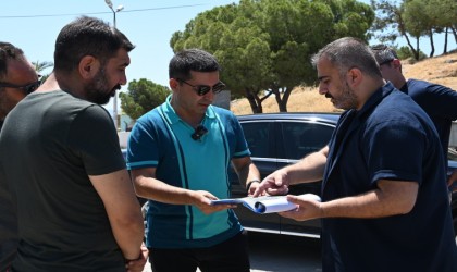 Başkan Ömer Günel Kesedağını kente kazandırmak için kolları sıvadı