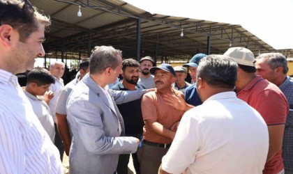 Başkan Yetişkinden arife mesaisi