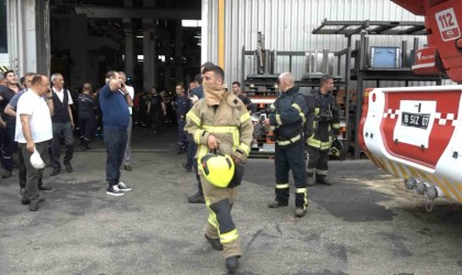 Bursada fabrikada korkutan yangın