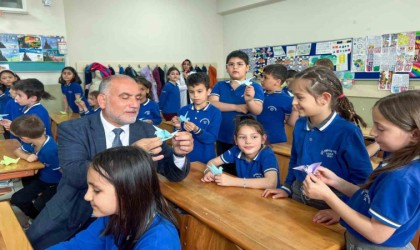 Canikte turna kuşları özgür Filistin için uçtu