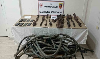 Devlet kurumundan 5 milyon liralık kablo vurgununa jandarma darbesi