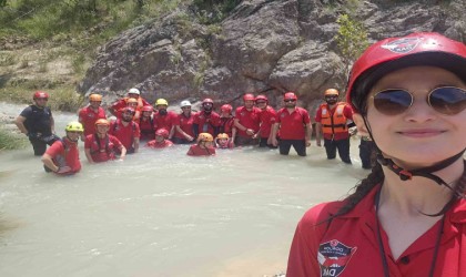 Dorlion Arama Kurtarma ekibi eğitim yaptı