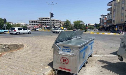Efelerde çöp konteynerlerinin sayısı arttı