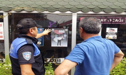 Eğlence amaçlı ateş edilmesini engellemek amacıyla bilgilendirme yapıldı