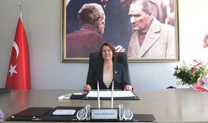 Foça Belediye Başkanı Saniye Bora Fıçıdan haciz açıklaması