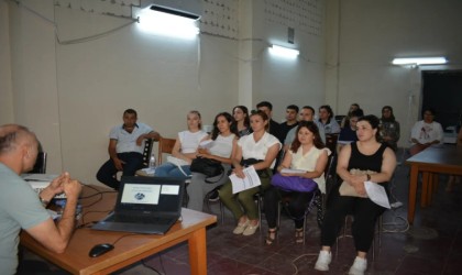 Hastane personellerine eğitim verildi