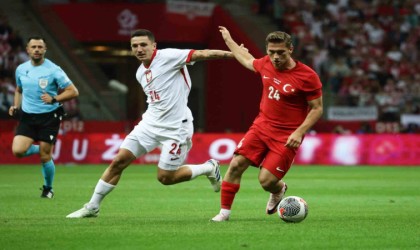Hazırlık maçı: Polonya: 1 - Türkiye: 0 (İlk yarı)